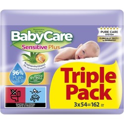 BABYCARE ΜΩΡΟΜΑΝΤΗΛΟ SENSITIVE PLUS 54WIPES 3TEM (ΜΩΒ) BABYCARE ΜΩΡΟΜΑΝΤΗΛΟ SENSITIVE PLUS 54WIPES 3TEM (ΜΩΒ)
