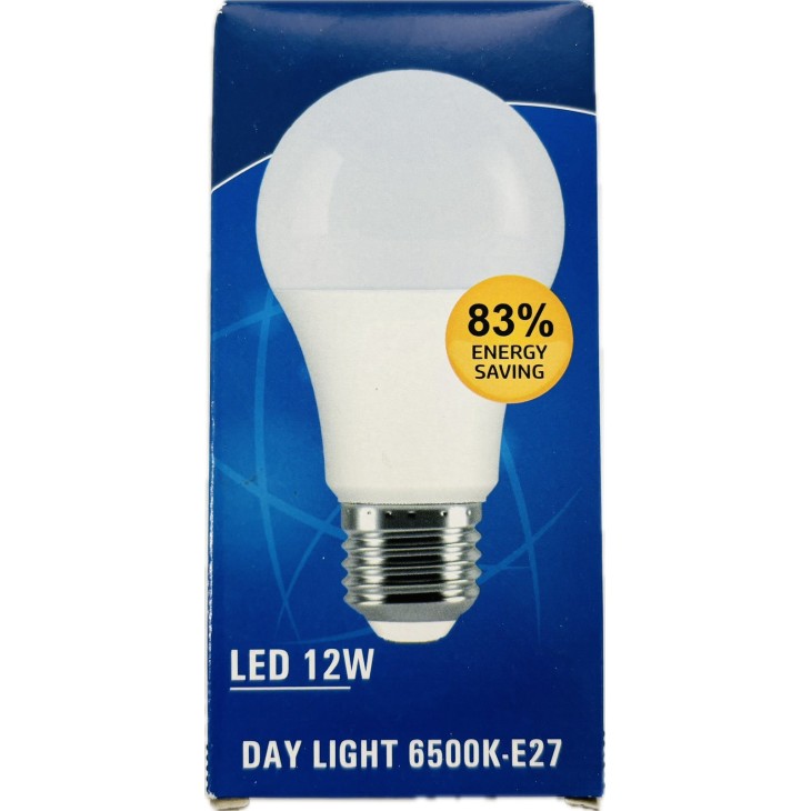 ΛΑΜΠΑ LED E27 12W. 83% ENERGY SAVE
