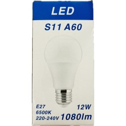 ΛΑΜΠΑ LED E27 12W. S11 A60