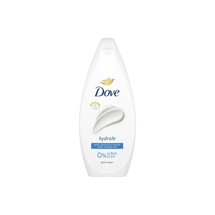 DOVE ΑΦΡΟΛΟΥΤΡΟ 720ml CLASSIC HYDRATE 0% SULFATE
