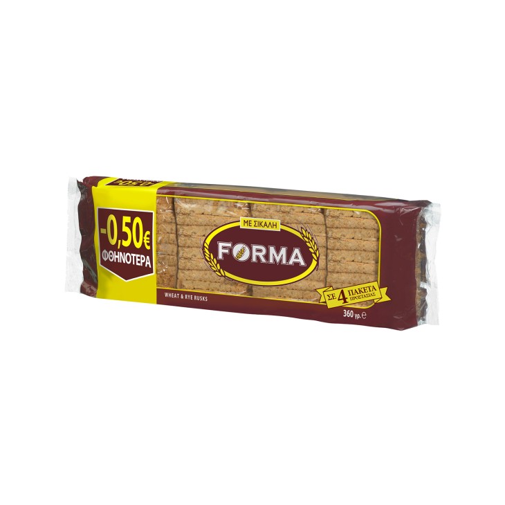 FORMA ΦΡΥΓΑΝΙΕΣ ΜΕ ΣΙΚΑΛΗ (4Χ90GR) 360GR