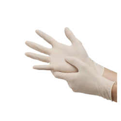 PRACTIC 100ΤΕΜ ΙΑΤΡΙΚΑ ΓΑΝΤΙΑ LATEX ΜΕ ΠΟΥΔΡΑ (MEDIUM)