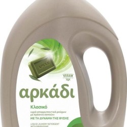 ΑΡΚΑΔΙ ΥΓΡΟ ΠΛΥΝΤΗΡΙΟΥ 1,45lt, 32μεζ. ΚΛΑΣΙΚΟ ΜΕ ΠΡΑΣΙΝΟ ΣΑΠΟΥΝΙ ΑΡΚΑΔΙ ΥΓΡΟ ΠΛΥΝΤΗΡΙΟΥ 1,45lt, 32μεζ. ΚΛΑΣΙΚΟ ΜΕ ΠΡΑΣΙΝΟ ΣΑΠΟΥΝΙ