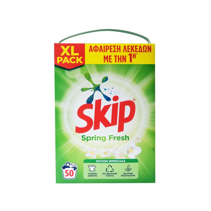 SKIP ΣΚΟΝΗ SPRING FRESH 50μεζ/3,25KG