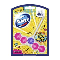 KLINEX WC BLOCK POP ART MANOLIA 50gr KLINEX WC BLOCK POP ART MANOLIA 50gr