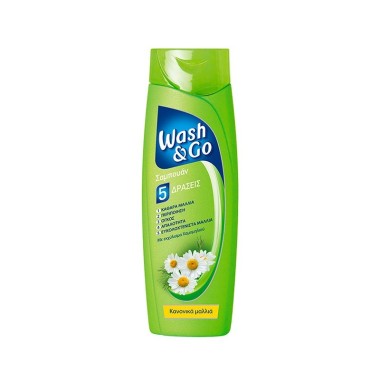 WASH & GO SHAMPOO 400ml  -ΧΑΜΟΜΗΛΙ