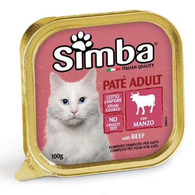 SIMBA CAT PATE 100gr ΜΟΣΧΑΡΙ SIMBA CAT PATE 100gr ΜΟΣΧΑΡΙ