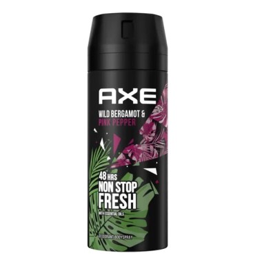 AXE BODY SPRAY 150ml WILD BERGAMOT AXE BODY SPRAY 150ml WILD BERGAMOT