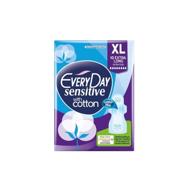 EVERYDAY ΣΕΡΒΙΕΤΑ SENSITIVE COT. EXTRA LONG 10TEM