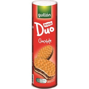GULLON MEGA DUO ΓΕΜΙΣΤΑ ΣΟΚΟΛΑΤΑ 500gr