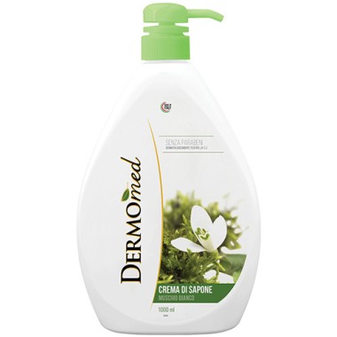 DERMOMED ΚΡΕΜΟΣΑΠΟΥΝΟ 1000ml MUSHIO BIANCO