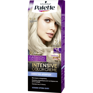 PALETTE ΒΑΦΗ ΜΑΛΛΙΩΝ N. 10,2 100ML PALETTE ΒΑΦΗ ΜΑΛΛΙΩΝ N. 10,2 100ML