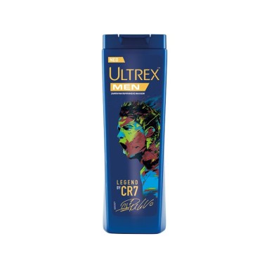 ULTREX SHAMPOO ΑΝΤ/ΔΙΚΟ 360ml MEN CR7 RONALDO