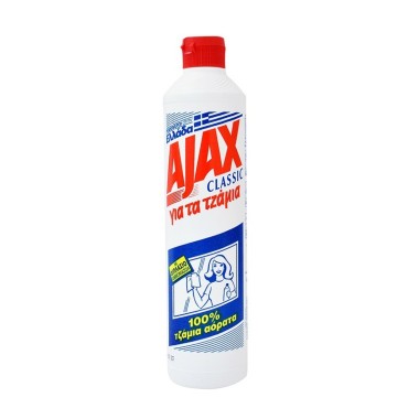 AJAX CLASSIC ΟΒΙΔΑ ΓΙΑ ΤΑ ΤΖΑΜΙΑ 450ML AJAX CLASSIC ΟΒΙΔΑ ΓΙΑ ΤΑ ΤΖΑΜΙΑ 450ML