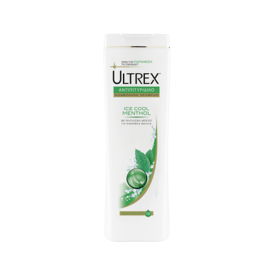 ULTREX SHAMPOO ΑΝΤ/ΔΙΚΟ 360ml WOMEN ICE COOL MENTHOL