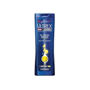 ULTREX SHAMPOO ΑΝΤ/ΔΙΚΟ 360ml MEN OIL CONTROL REFRESH