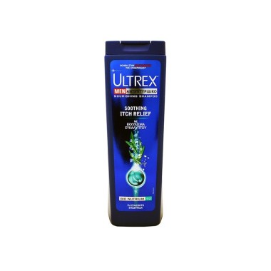 ULTREX SHAMPOO ΑΝΤ/ΔΙΚΟ 360ml MEN SOOTHING ITCH RELIEF