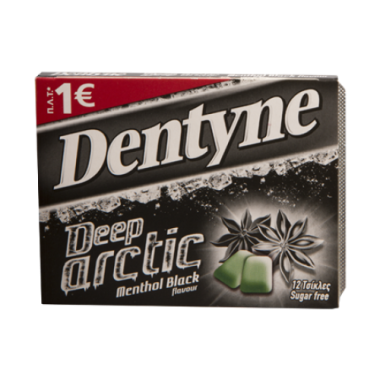 DENTYNE ΜΑΣΤΙΧΑ 16,8GR DEEP ARCTIC BLACKCURRANT