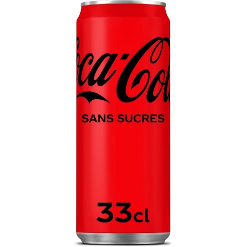 COCA COLA 330ml ZERO (EU)