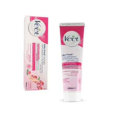 VEET ΑΠΟΤΡΙΧΩΤΙΚΗ ΚΡΕΜΑ 100ML SILKY FRESH (ΣΩΜΑ/ΠΟΔΙΑ) ΡΟΖ