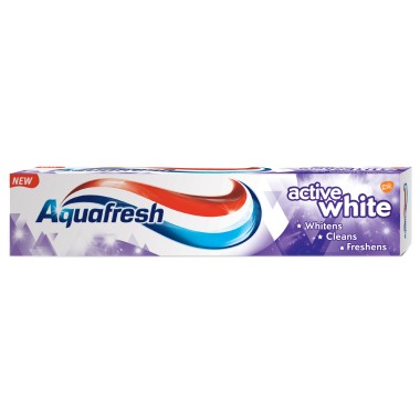 AQUAFRESH 125ml ΟΔΟΝΤΟΚΡΕΜΑ ACTIVE WHITE AQUAFRESH 125ml ΟΔΟΝΤΟΚΡΕΜΑ ACTIVE WHITE