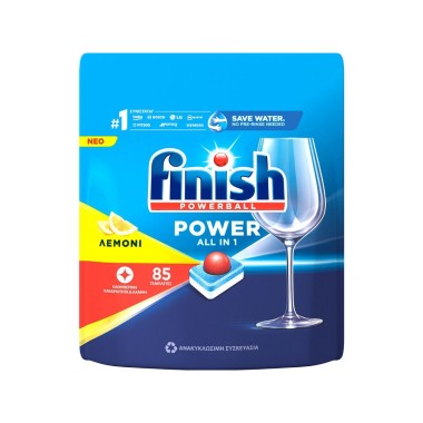 FINISH ΤΑΜΠΛΕΤΕΣ 85 ALL IN 1 ΛΕΜΟΝΙ FINISH ΤΑΜΠΛΕΤΕΣ 85 ALL IN 1 ΛΕΜΟΝΙ