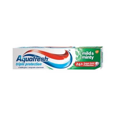 AQUAFRESH 75ml ΟΔΟΝΤΟΚΡΕΜΑ MILD&MINTY AQUAFRESH 75ml ΟΔΟΝΤΟΚΡΕΜΑ MILD&MINTY