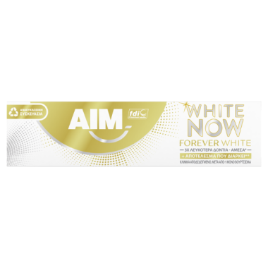 AIM ΟΔΟΝΤΟΚΡΕΜΑ 75ML FOREVER WHITE NOW GOLD AIM ΟΔΟΝΤΟΚΡΕΜΑ 75ML FOREVER WHITE NOW GOLD