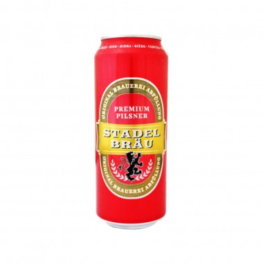 STRADELBRAU PILSNER ΜΠΥΡΑ ΚΟΥΤΙ 500ML (ΖΥΘΟΠΟΙΙΑ ΜΑΚΕΔΟΝΙΑΣ ΘΡΑΚΗΣ)