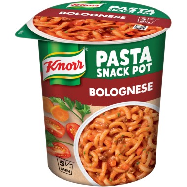 KNORR SNACK POT (ΓΡΗΓΟΡΟ ΓΕΥΜΑ) 60GR BOLOGNESE PASTA