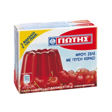 ΓΙΩΤΗΣ ΦΡΟΥΙ ΖΕΛΕ ΚΕΡΑΣΙ 2Χ100gr