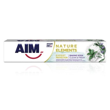 AIM ΟΔΟΝΤΟΚΡΕΜΑ 75ML NATURE ELEMENTS BAKING SODA AIM ΟΔΟΝΤΟΚΡΕΜΑ 75ML NATURE ELEMENTS BAKING SODA