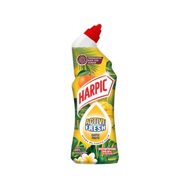 HARPIC ΥΓΡΟ ΤΟΥΑΛΕΤΑΣ 750ml ACTIVE FRESH EXOTIC FRUIT HARPIC ΥΓΡΟ ΤΟΥΑΛΕΤΑΣ 750ml ACTIVE FRESH EXOTIC FRUIT