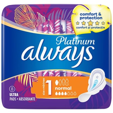 ALWAYS ΣΕΡΒΙΕΤΑ PLATINUM NORMAL 8TEM ALWAYS ΣΕΡΒΙΕΤΑ PLATINUM NORMAL 8TEM