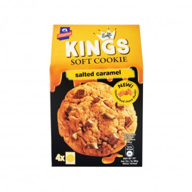 ΑΛΛΑΤΙΝΗ SOFT KINGS ΜΠΙΣΚΟΤΑ 4Χ40GR(160GR) SALTED CARAMEL ΑΛΛΑΤΙΝΗ SOFT KINGS ΜΠΙΣΚΟΤΑ 4Χ40GR(160GR) SALTED CARAMEL