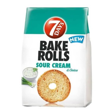 BAKE ROLLS SOUR CREAM 80GR BAKE ROLLS SOUR CREAM 80GR