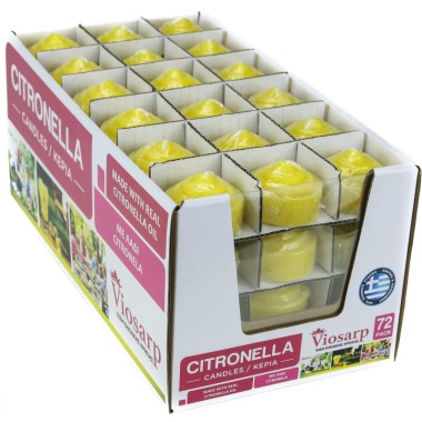 VIOSARP ΚΕΡΙ CITRONELLA 28GR ΓΙΑ ΤΑ ΚΟΥΝΟΥΠΙΑ VIOSARP ΚΕΡΙ CITRONELLA 28GR ΓΙΑ ΤΑ ΚΟΥΝΟΥΠΙΑ
