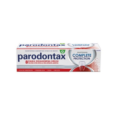 PARODONTAX ΟΔΟΝΤΟΚΡΕΜΑ 75ml WHITENING COMPLETE PROTECTION PARODONTAX ΟΔΟΝΤΟΚΡΕΜΑ 75ml WHITENING COMPLETE PROTECTION