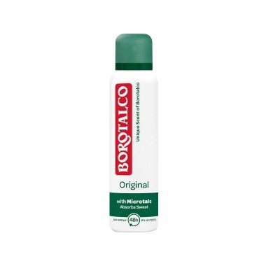 BOROTALCO BODY SPRAY 150ml ORIGINAL BOROTALCO BODY SPRAY 150ml ORIGINAL