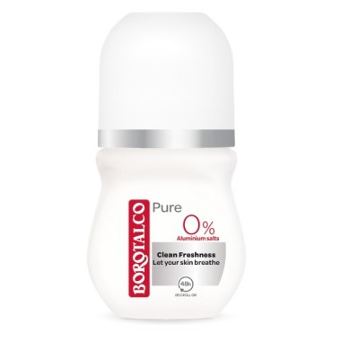 BOROTALCO ROLL ON 50ml PURE MUSKY BREEZE 0% BOROTALCO ROLL ON 50ml PURE MUSKY BREEZE 0%