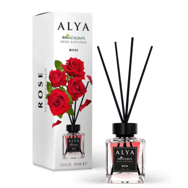 ALYA NATURE'S SCENTS ΑΡΩΜΑΤΙΚΟ ΧΩΡΟΥ ΜΕ ΣΤΙΚ 100ML ROSE ALYA NATURE'S SCENTS ΑΡΩΜΑΤΙΚΟ ΧΩΡΟΥ ΜΕ ΣΤΙΚ 100ML ROSE