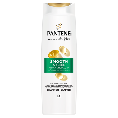 PANTENE SHAMPOO 400ml SMOOTH&SLEEK ΓΙΑ ΑΠΑΛΑ ΜΑΛΛΙΑ PANTENE SHAMPOO 400ml SMOOTH&SLEEK ΓΙΑ ΑΠΑΛΑ ΜΑΛΛΙΑ