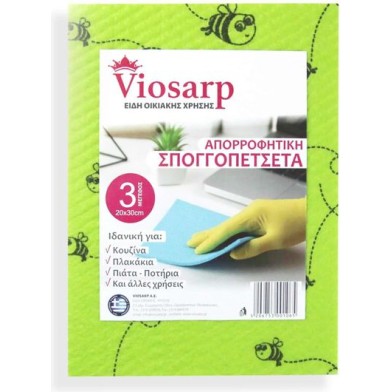 VIOSARP ΠΑΝΙ ΚΑΘΑΡΙΣΜΟΥ (ΒΕΤΕΞ) ΝΟ3 20Χ30CM 1ΤΕΜ