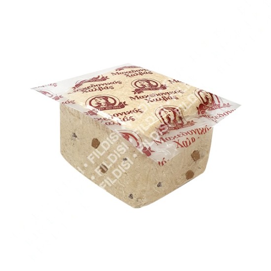 ΜΑΚΕΔΟΝΙΚΟΣ ΧΑΛΒΑΣ 350GR VACUUM ΜΕ ΑΜΥΓΔΑΛΑ