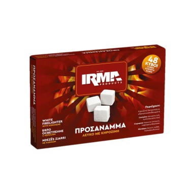 IRMA ΠΡΟΣΑΝΑΜΜΑΤΑ ΚΗΡΟΖΙΝΗΣ 48τεμ IRMA ΠΡΟΣΑΝΑΜΜΑΤΑ ΚΗΡΟΖΙΝΗΣ 48τεμ
