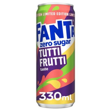 FANTA 330ml TUTTI FRUTTI ZERO FANTA 330ml TUTTI FRUTTI ZERO