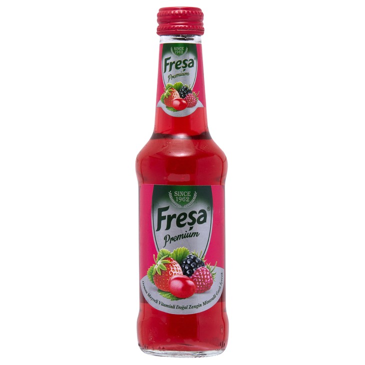 FRESHER ΑΝΘΡΑΚΟΥΧΟ ΑΝΑΨΥΚΤΙΚΟ 250ML (ΓΥΑΛΙΝΟ) ΦΡΟΥΤΑ ΤΟΥ ΔΑΣΟΥΣ