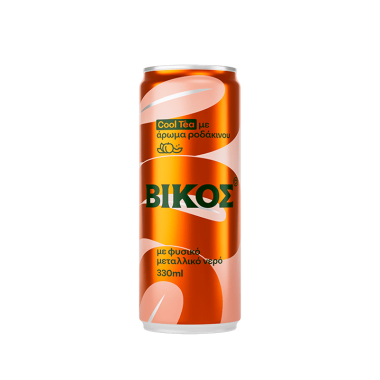 ΒΙΚΟΣ ΤΣΑΙ 330ml ΡΟΔΑΚΙΝΟ - PEACH