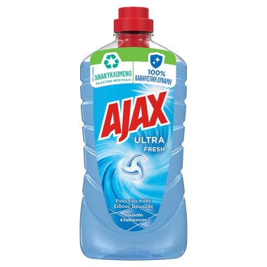 AJAX ΥΓΡΟ ΚΑΘΑΡΙΣΤΙΚΟ 1lt ULTRA FRESH (ΓΑΛΑΖΙΟ) AJAX ΥΓΡΟ ΚΑΘΑΡΙΣΤΙΚΟ 1lt ULTRA FRESH (ΓΑΛΑΖΙΟ)