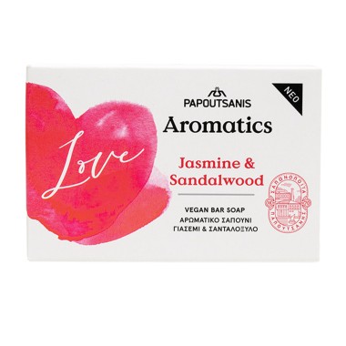 ΠΑΠΟΥΤΣΑΝΗΣ 100GR ΜΠΑΡΑ ΣΑΠΟΥΝΙΟΥ JASMINE & SANDALWOOD